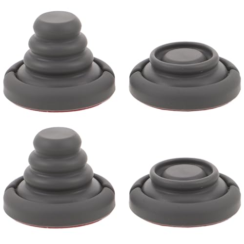 Almohadillas de silicona gris autoadhesivas con absorción de impactos y reducción de ruido