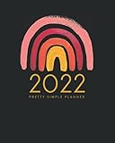 2022 Planner Weekly and Monthly: January to December | Agenda and Daily Organizer | Painted Rainbow...