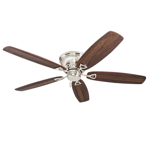 Honeywell Ceiling Fans Glen Alden, 52 inch Classic Flush Mount