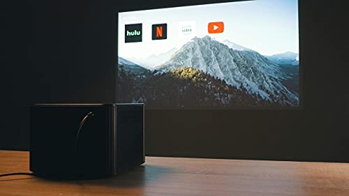 Miroir M1200S 1080P Smart Projector, 5G Wifi And Bluetooth,4K Input, 1000 Led Lumens #TOP4