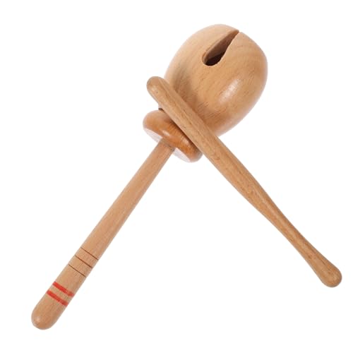 Kisangel 1Juego Bloques De Ritmo De Madera Instrumento De Percusión y Compacto para Desarrollo Musical Infantil