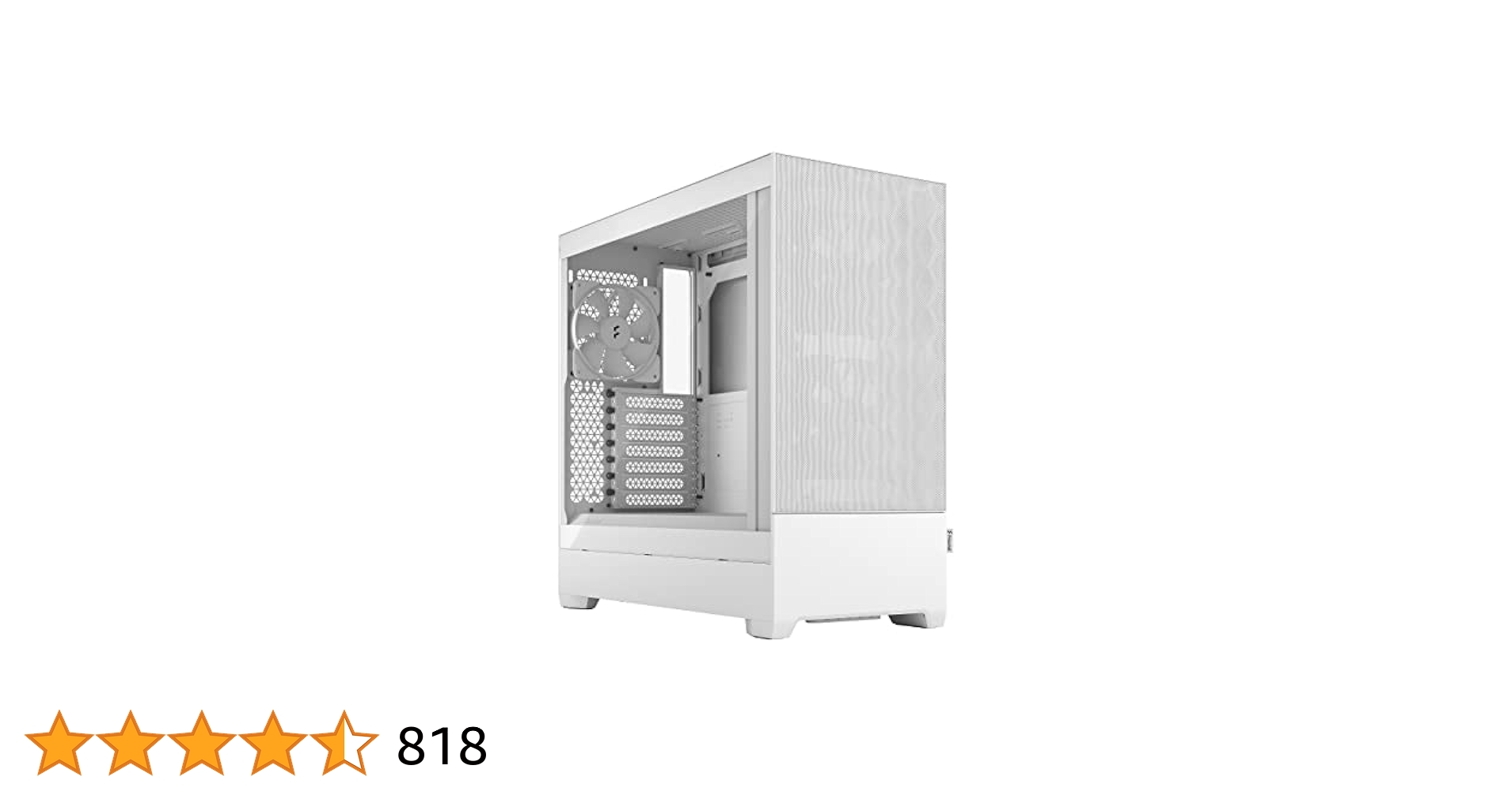 PCケース(自作PC用) Fractal Design Pop Silent White TG Clear Pop Silent — Fractal Design