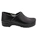 BJORK Swedish Comfort Men's Professional Leather Clogs (EU-44, Black Cabrio)
