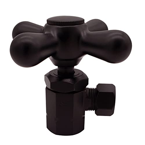 Kit WC Westbrass anti fuite avec vanne arrêt bronze huilé