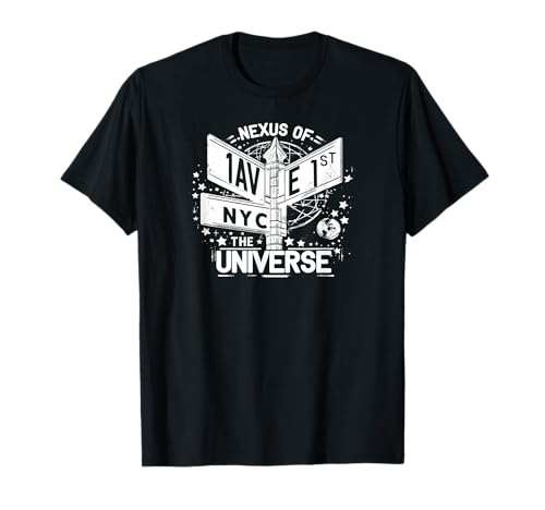 NYC Nueva York Nexus of the Universe Graffiti City Punk Vibe Camiseta