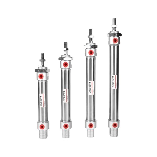 Cilindro neumático pequeño de acero inoxidable MA16-10 de alta precisión 2