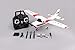 Park10 Toys New F949 3Ch RC Airplane Fixed Wing Plane Outdoor Toys with 2.4G Transmitter, Extra Battery and Propeller