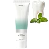 Dentifrice blanchissant à l'hydroxyapatite, gel dentaire apaisant pour l'émail, sans fluor...