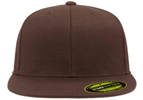 Image of Flexfit Men's Flexfit 210 Fitted Flat Bill Cap Hat