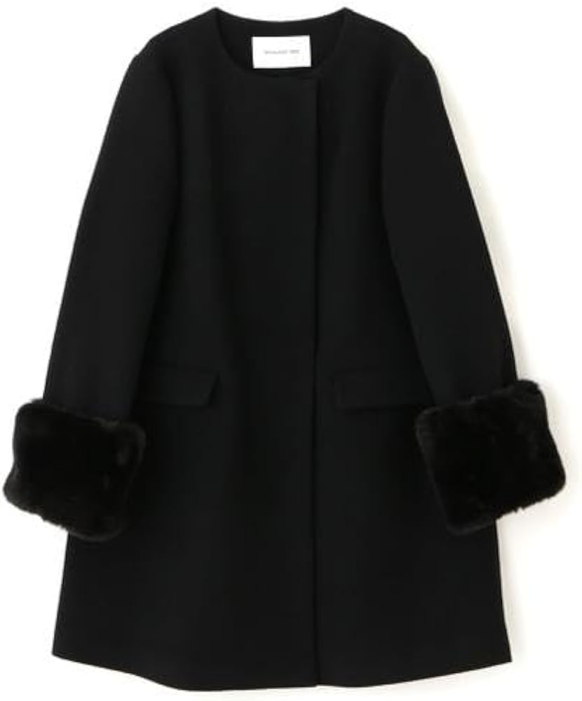 ナチュラルビューティーベーシック コート ファー付き NATURAL BEAUTY BASIC ナチュラルビューティーベーシック ファー