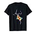 LGBTQ Gay Trans Bi Rainbow Kiss Mouth Regenbogen Kuss Mund T-Shirt