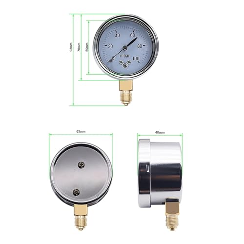 Manomètre à gaz mbar pour résoudre les problèmes de micro-pression