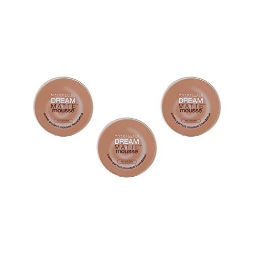Maybelline New York Base de maquillaje Dream Mat Mousse 32 Golden...