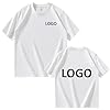 XEDLIY Men's and Women's Loose T-Shirt Casual Wear Fashionable Short Sleeved T-Shirt Personalized Street Color1,L #4