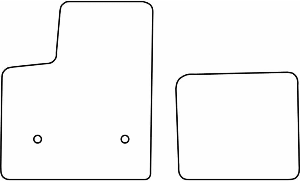 AutoStyle Car Mats Compatible with Opel Rocks-e/Citroën Ami/Fiat Topolino
