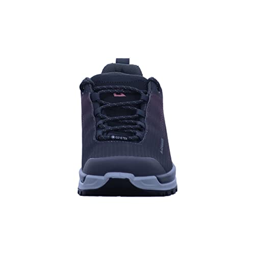 LOWA W Zirrox GTX Lo Grau - Gore-Tex Wasserdichter sportlicher Damen Gore-Tex Multifunktionsschuh, Größe EU 37.5 - FA