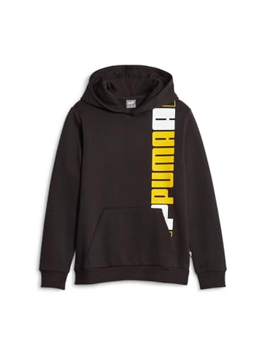 Sweat à capuche PUMA noir taille 152 idéal pour le sport au collège