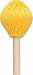 Mike Balter Chorale Series Birch Handle Marimba Mallets Yellow Microfiber Hard
