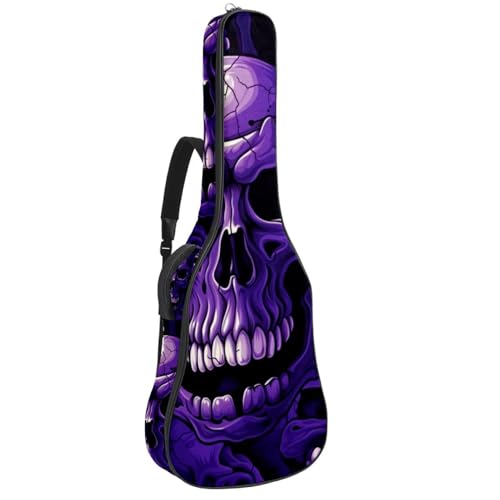 Étui guitare acoustique 109 cm sac à dos Oxford étanche basse multicolore