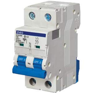 Disjoncteur 10 KA 2P, courbe D, 2A