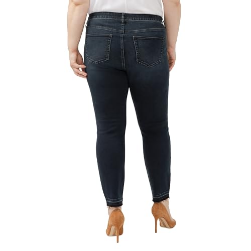 JAG Jeans Women's Plus Size Cecilia Mid Rise Skinny Jeans-Legacy3