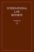 International Law Reports: Volume 196 (International Law Reports, Series Number 196)