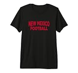 University of New Mexico Football UNM Lobos NCAA UNM14 Premium Tri-Blend T-Shirt