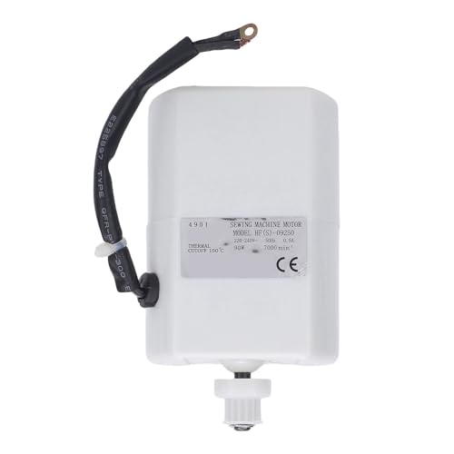 Generic Potente Motor de Máquina de Coser Eléctrica de 90 W para Costuras Suaves, Motor de Repuesto de 7000 RPM para Costura Doméstica, Plástico, 1 Paquete