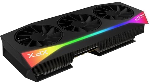 Image of XFX Mercury AMD Radeon RX 9070XT OC Gaming Edition with RGB 16GB GDDR6, HDMI 3xDP, AMD RDNA 4 RX-97TRGBBBA
