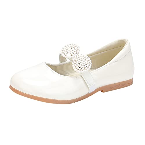 Girl's Mary Jane School Uniform Shoes Toddler Little Kid Dress Shoes Girl Ballet Flats Flower Girl Shoes Church Shoes