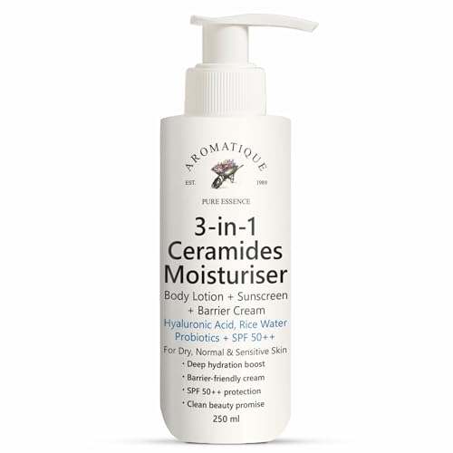 Aromatique 3-in-1 Ceramides Moisturizer | Body Lotion + Sunscreen...