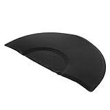 Salonmatte,Dicke Salon Anti Ermüdungsmatte für Friseure,Schwarze Halbkreis-Salonmatten für Friseure, Büro Komfort Bodenmatte,Komfortmatte für gesundes & schmerzfreies Stehen