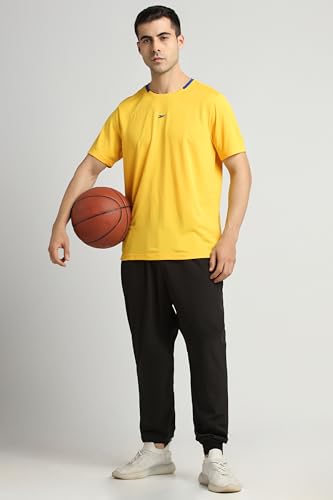 Image of Reebok Men's Sport T-Shirt - Moisture Wicking Sports T-Shirt | Workout Running Training Tshirt for Men's | Half Sleeve Active Tee