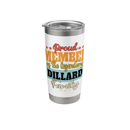 Dillard Last Name Dillard Family Dillard Stainless Steel Insulated Tumbler  