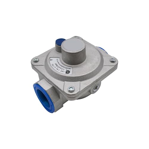 Natural Gas Pressure Regulator 1 In and Out Opening 3/4 FPT Thread 3-5 WC Outlet Pressure 1/2 PSIG Inlet Pressure