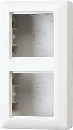 Jung AS582AW Aufputz-Kappe 2-Fach