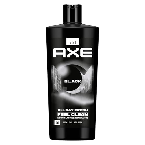 Axe 3-in-1 Duschgel & Shampoo Black XL für langanhaltende Frische und Duft dermatologisch getestet 700 ml 1 Stück – Ansicht 1