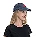 Funny Valentine's Day Cupid Cowboy Hats for Men Fashion Washed Distressed Navy Blue