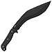 CRKT KUK Fixed Blade Knife: Carbon Steel Knife with Full Tang Kukri Recurved Blade, Injection Molded Handle, and Polyester Sheath 2742