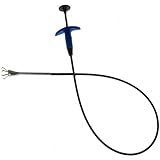 2 in 1 Flexibler Krallengreifer/Hebekrallen/Greifwerkzeug (Federdrucksystem) mit Magnetheber 940 mm EXTRA LANG