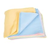 NIYANGLE 1 Schachtel Wiederverwendbares Brillenputztuch Rock Schonend Reinigungslappen für...