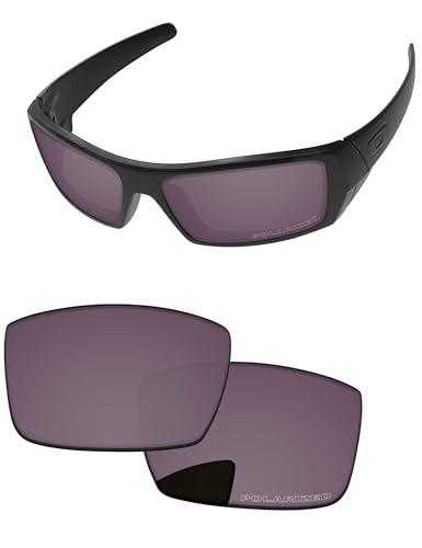Image of Replacement Lenses for Oakley Gascan OO9014 60mm Sunglass - Precision Fit, UV Block & Impact Resistant
