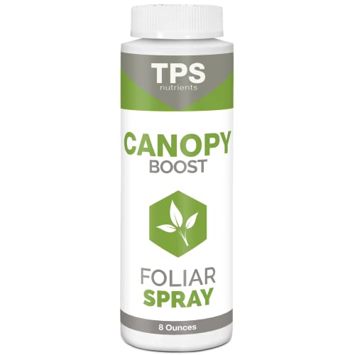 Canopy Boost Foliar Spray for All Plants, Boosts Photosynthesis and Corrects Common Yellowing by TPS Nutrients, 1/2 Pint (8 oz)