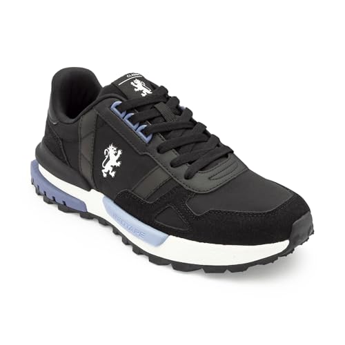 Image of Red Tape Men's Sneakers White Grey Mesh Round Toe Lace-Up