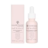 Hairitage Biotin Scalp Density Serum Edge Drops with Rosemary Oil to Prevent Shedding & Promote Longer Thicker Hair Growth + Healthy Scalp, 0.9oz