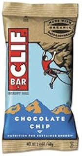 Clif Bar Chocolate Chip 2.4 Ounce Nutrition Bars (6 Bars)