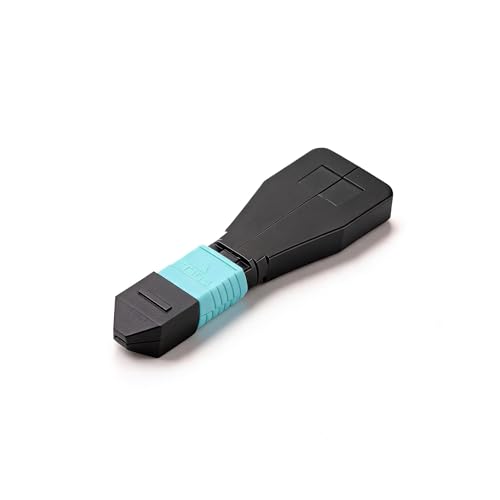 NWANSI 1PCS MPO Female Optical Fiber Loopback Adapter 12 Cores OM3