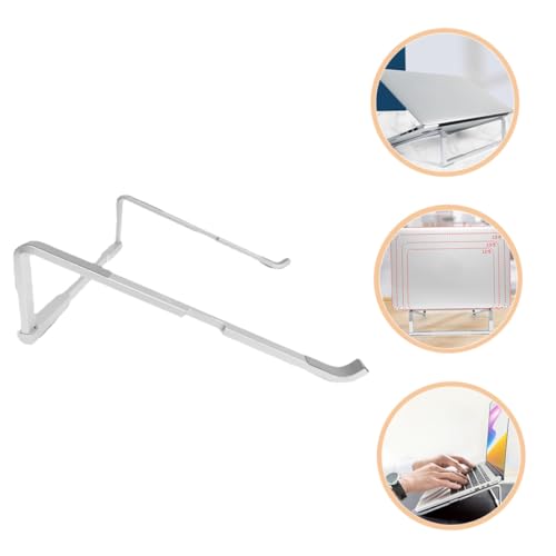 Soporte Plegable Portátil para Laptop de Aluminio Plata miniatura 5