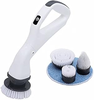 4 in 1 Cordless Electric Spin Scrubber Drill Brush Set Handheld Power Drill Cleaning Tool Kits for Cleaning Tub Tile Floor Sink Wall Window and Bathroom Cleaner Supplier for Women
