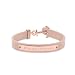 Produktbild PAUL HEWITT Anker Armband Signum Koordinaten - Armband Leder Damen (Rosa) mit Anker Schmuck aus Edelstahl (Silber)